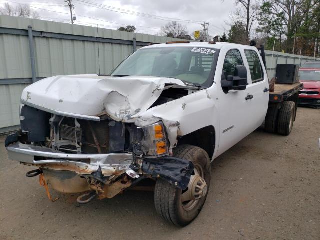 1GB7KZBK7AF136009 - 2010 CHEVROLET SILVERADO K3500 WHITE photo 1