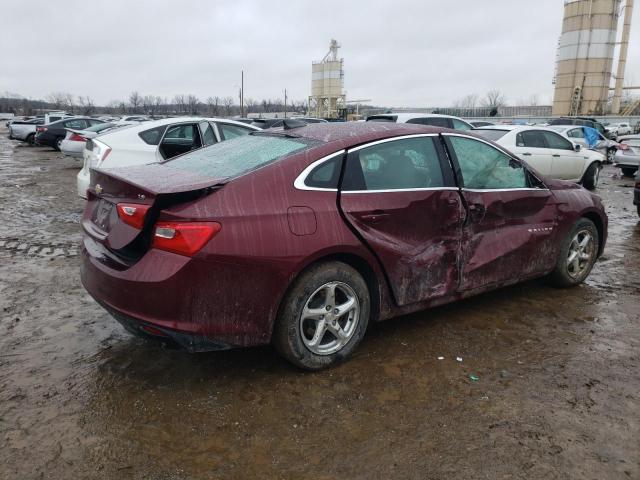 1G1ZB5ST4GF289647 - 2016 CHEVROLET MALIBU LS MAROON photo 3