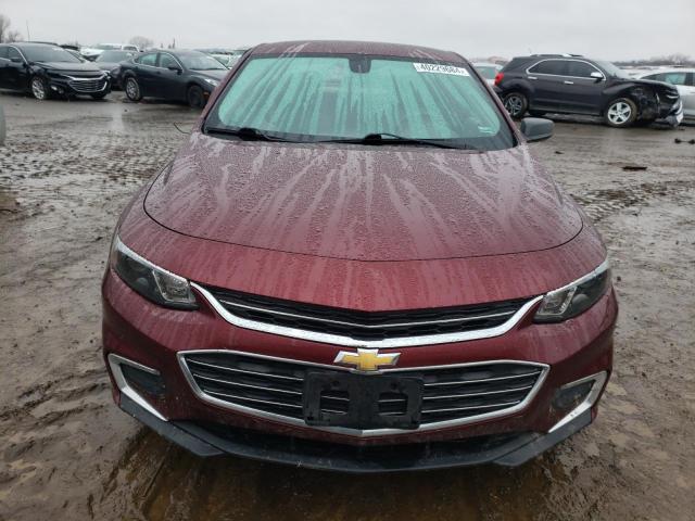 1G1ZB5ST4GF289647 - 2016 CHEVROLET MALIBU LS MAROON photo 5