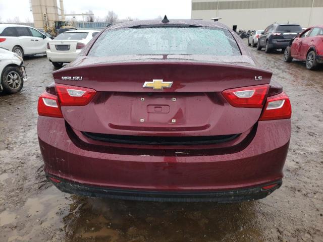 1G1ZB5ST4GF289647 - 2016 CHEVROLET MALIBU LS MAROON photo 6