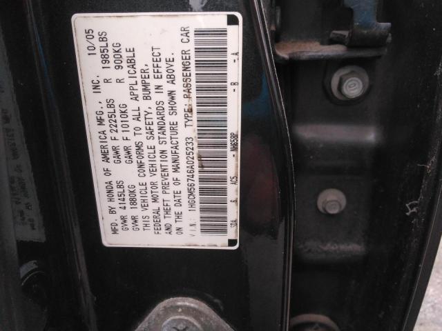 1HGCM56746A025233 - 2006 HONDA ACCORD EX GRAY photo 14