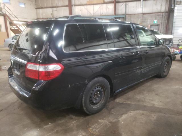 5FNRL38877B502798 - 2007 HONDA ODYSSEY TOURING BLACK photo 3