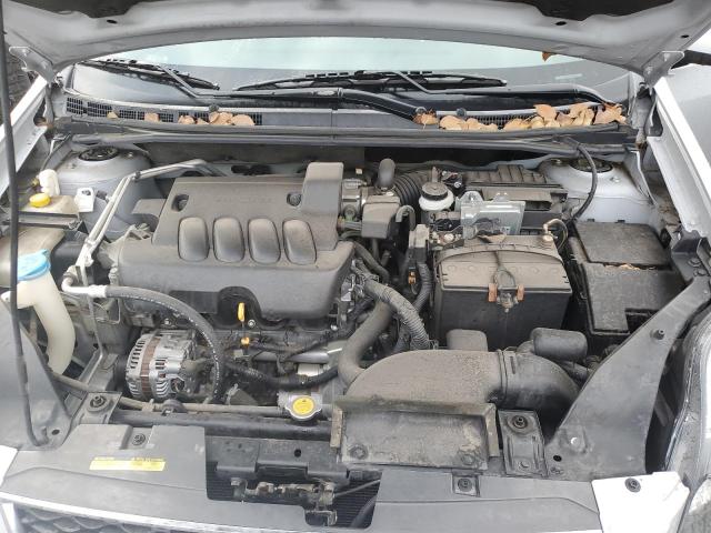 3N1AB6AP8AL642132 - 2010 NISSAN SENTRA 2.0 SILVER photo 11