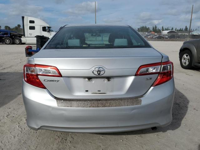 4T1BF1FK3CU164146 - 2012 TOYOTA CAMRY BASE SILVER photo 6