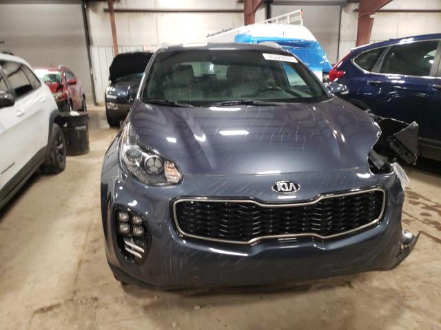 KNDPNCAC2K7569758 - 2019 KIA SPORTAGE EX BLUE photo 5