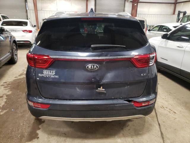 KNDPNCAC2K7569758 - 2019 KIA SPORTAGE EX BLUE photo 6