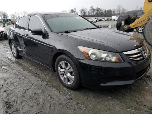 1HGCP2F66CA118294 - 2012 HONDA ACCORD SE BLACK photo 4