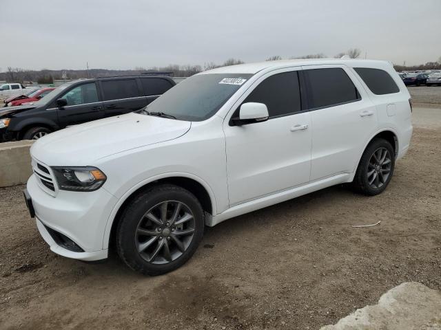 1C4RDJDG1HC719308 - 2017 DODGE DURANGO GT WHITE photo 1