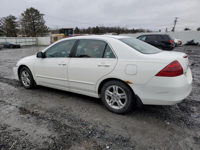 JHMCM56357C017688 - 2007 HONDA ACCORD SE WHITE photo 2