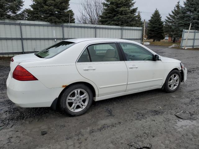 JHMCM56357C017688 - 2007 HONDA ACCORD SE WHITE photo 3