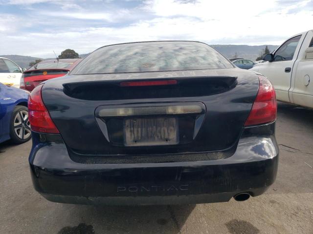 2G2WP552961280208 - 2006 PONTIAC GRAND PRIX BLACK photo 6