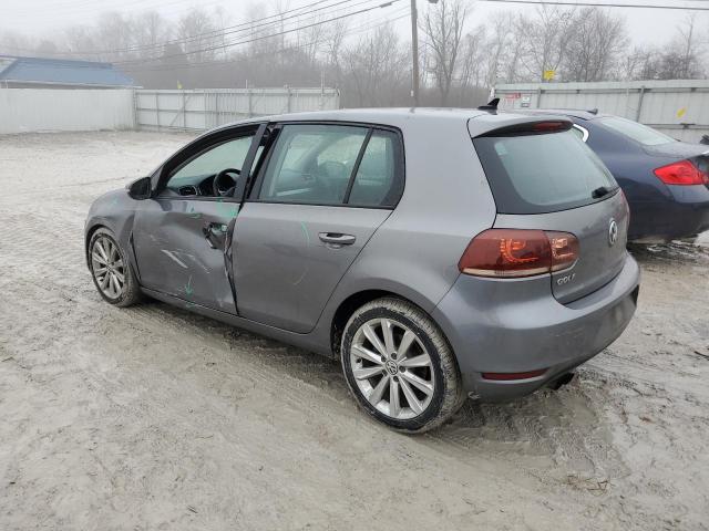 WVWNM7AJ0CW197702 - 2012 VOLKSWAGEN GOLF GRAY photo 2