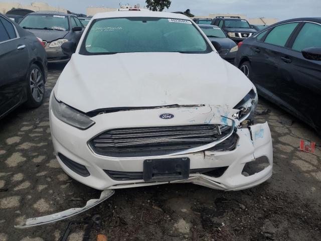 3FA6P0LU0GR305597 - 2016 FORD FUSION SE HYBRID WHITE photo 5