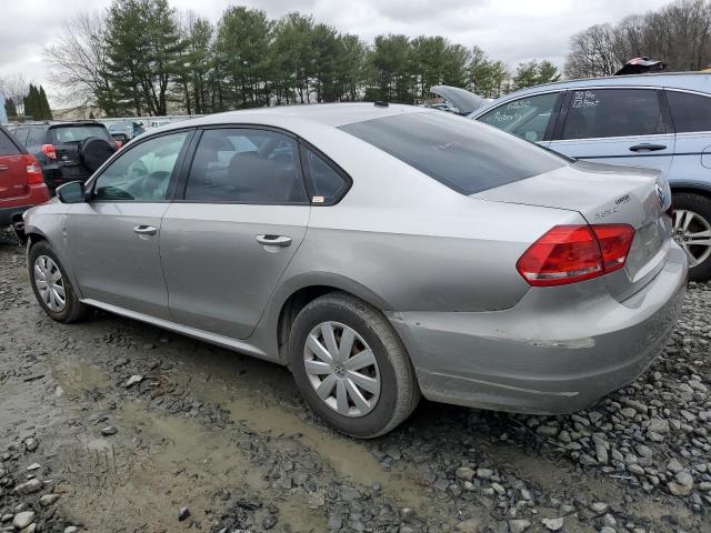 1VWAP7A33DC062737 - 2013 VOLKSWAGEN PASSAT S GRAY photo 2