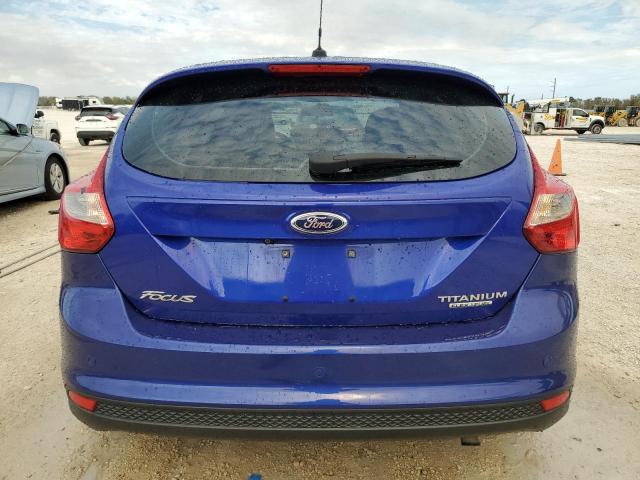 1FADP3N22DL112611 - 2013 FORD FOCUS TITANIUM BLUE photo 6