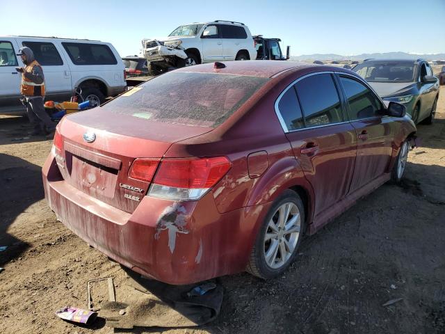 4S3BMBK69D3048630 - 2013 SUBARU LEGACY 2.5I LIMITED RED photo 3