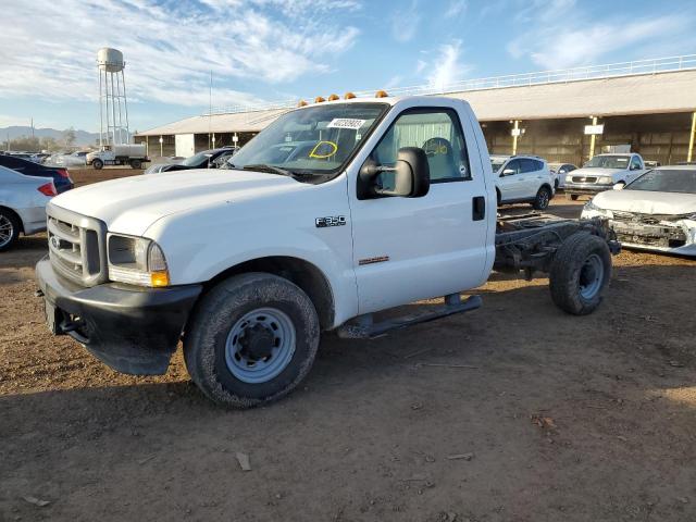 1FDSF34P74ED47619 - 2004 FORD F350 SRW SUPER DUTY WHITE photo 1