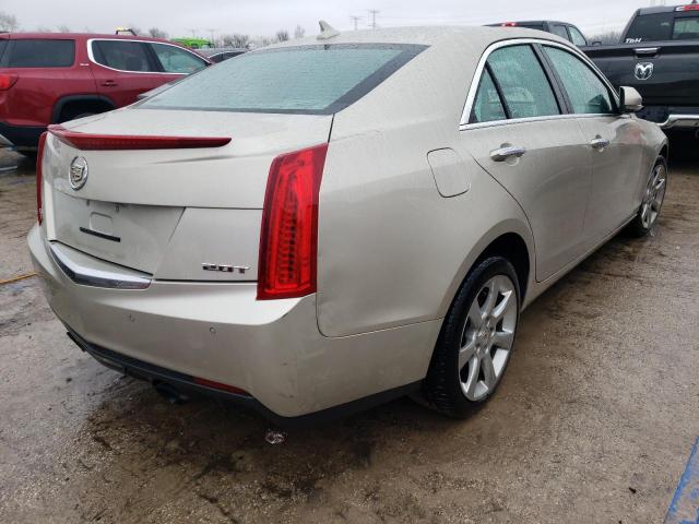 1G6AH5RX6E0118574 - 2014 CADILLAC ATS LUXURY BEIGE photo 3