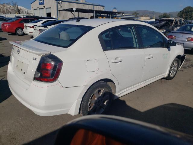 3N1AB6AP8BL643346 - 2011 NISSAN SENTRA 2.0 WHITE photo 3