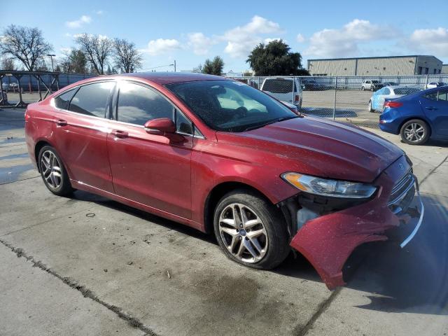 3FA6P0H70DR209418 - 2013 FORD FUSION SE MAROON photo 4