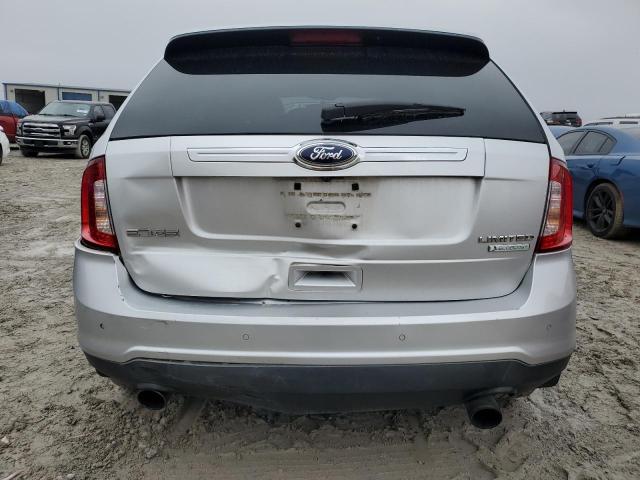 2FMDK3K9XDBC96248 - 2013 FORD EDGE LIMITED SILVER photo 6