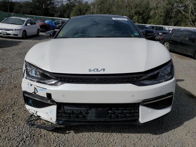 KNDC44LA0N5059363 - 2022 KIA EV6 GT LINE WHITE photo 5