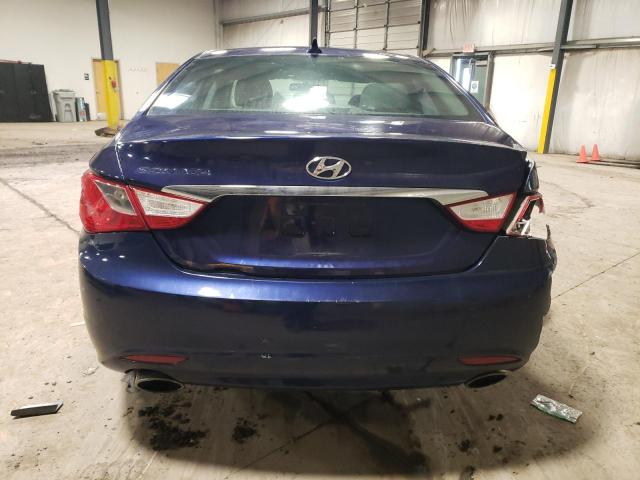 5NPEC4AC1BH186165 - 2011 HYUNDAI SONATA SE BLUE photo 6