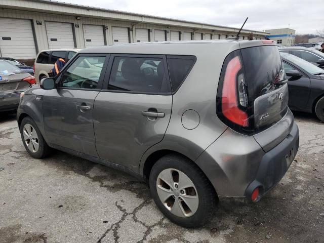 KNDJN2A27E7111290 - 2014 KIA SOUL GRAY photo 2