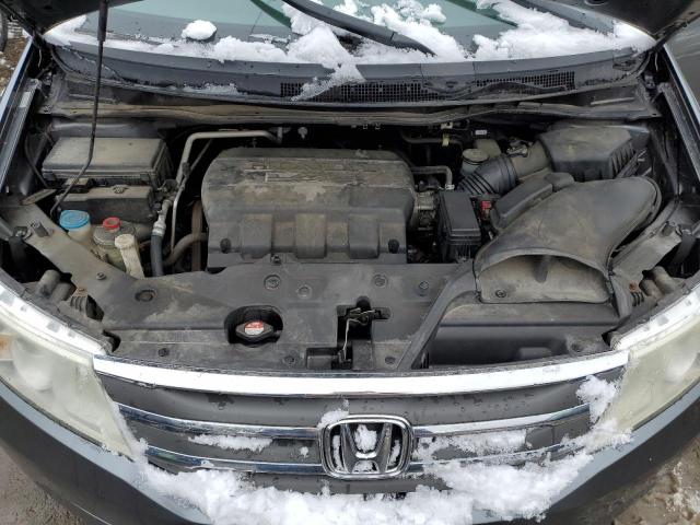 5FNRL5H48CB092354 - 2012 HONDA ODYSSEY EX GRAY photo 12