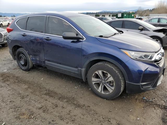 5J6RW6H30KL001930 - 2019 HONDA CR-V LX BLUE photo 4