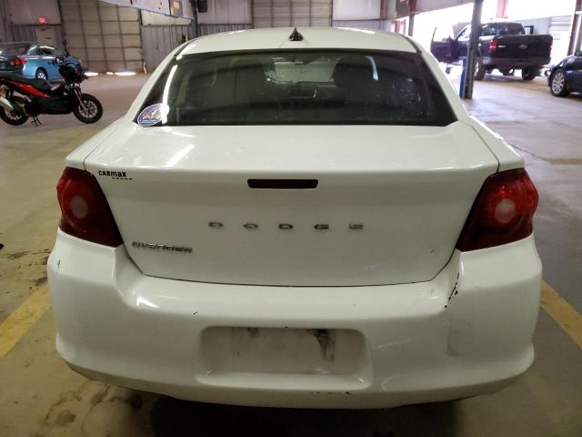 1B3BD4FB7BN572686 - 2011 DODGE AVENGER EXPRESS WHITE photo 6