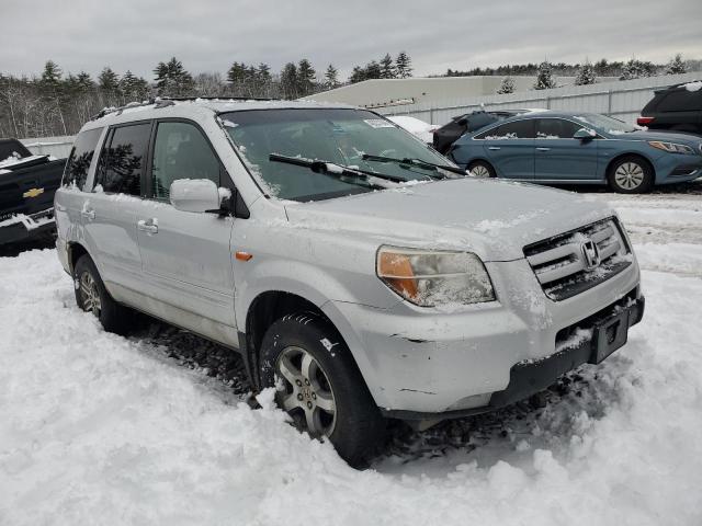 5FNYF18558B007885 - 2008 HONDA PILOT EXL SILVER photo 4