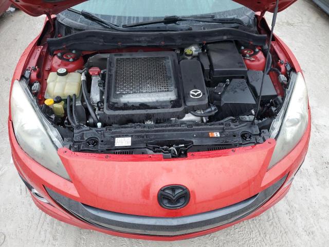 JM1BL1L35D1794165 - 2013 MAZDA SPEED 3 Қызыл фото 11