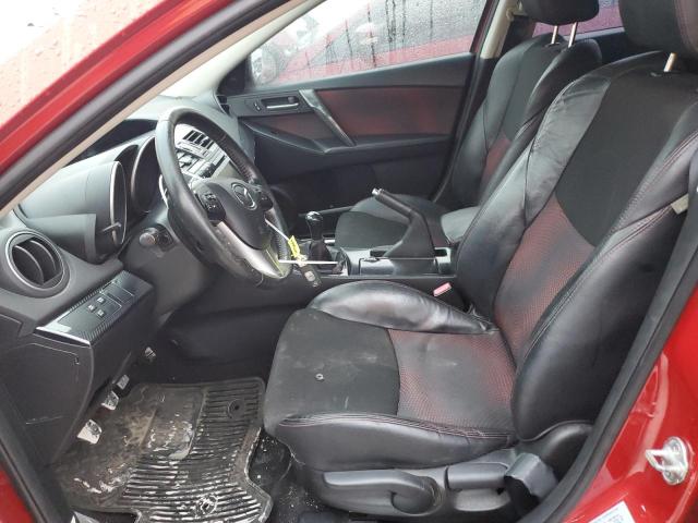 JM1BL1L35D1794165 - 2013 MAZDA SPEED 3 Қызыл фото 7