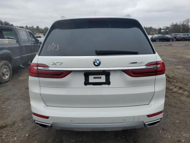 5UXCW2C05M9H16270 - 2021 BMW X7 XDRIVE40I WHITE photo 6