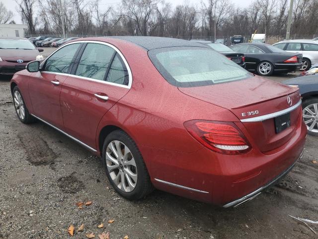 WDDZF8EB1LA732205 - 2020 MERCEDES-BENZ E 350 4MATIC RED photo 2