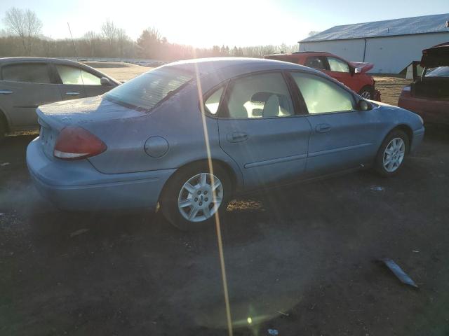 1FAFP53U26A152713 - 2006 FORD TAURUS SE BLUE photo 3