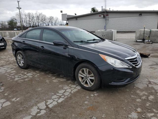 5NPEB4AC3BH161237 - 2011 HYUNDAI SONATA GLS BLACK photo 4