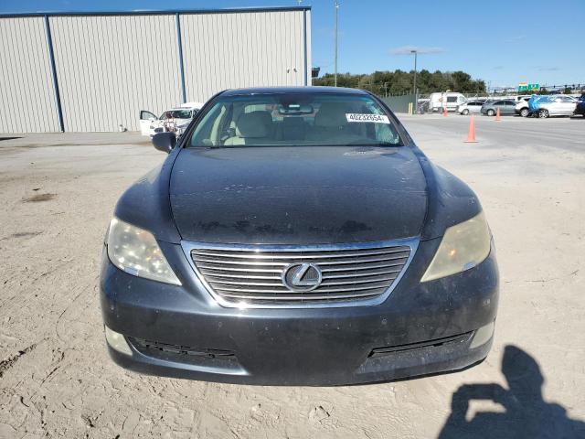 JTHGL46F775019195 - 2007 LEXUS LS 460L BLACK photo 5