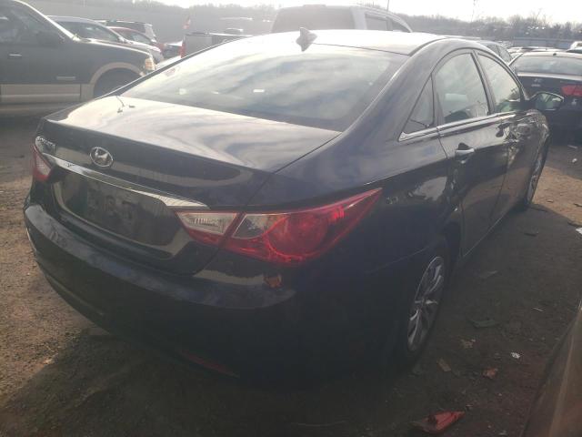 5NPEB4AC1DH595899 - 2013 HYUNDAI SONATA GLS BLACK photo 3