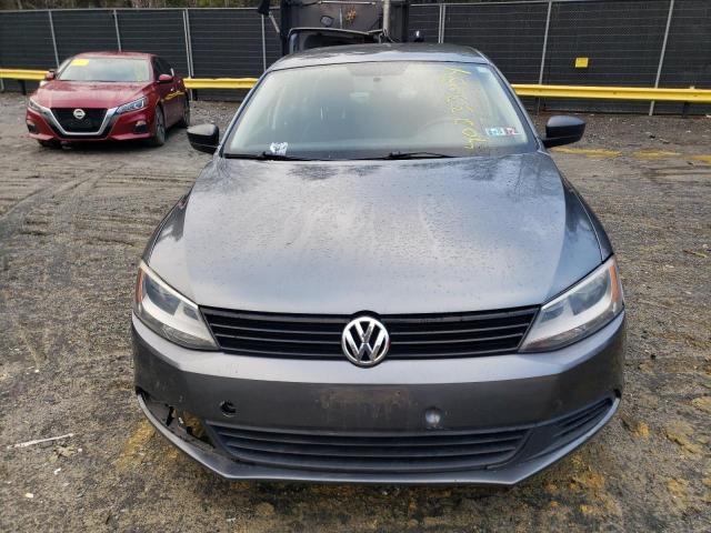 3VW2K7AJ2BM022484 - 2011 VOLKSWAGEN JETTA BASE GRAY photo 5