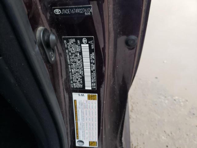 JTKDE167490276104 - 2009 TOYOTA SCION TC 栗色 照片 12