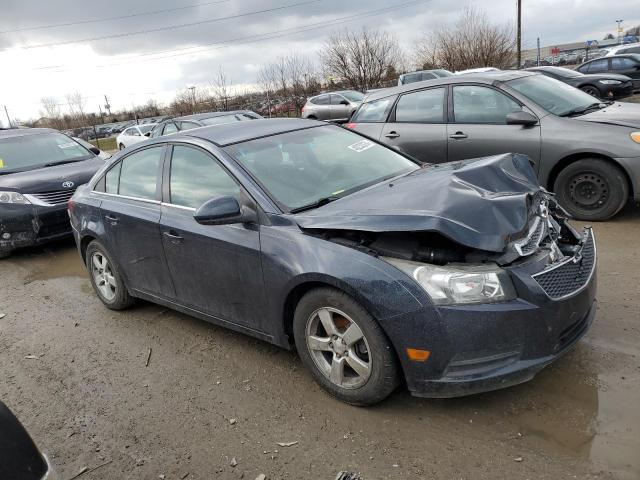 1G1PC5SB0E7110863 - 2014 CHEVROLET CRUZE LT BLUE photo 4