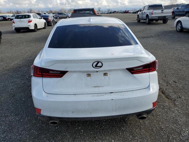 JTHBA1D22G5035920 - 2016 LEXUS IS 200T WHITE photo 6