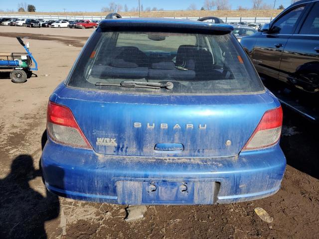 JF1GG29672H811995 - 2002 SUBARU IMPREZA WRX BLUE photo 6