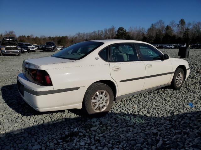 2G1WF52E459311709 - 2005 CHEVROLET IMPALA WHITE photo 3