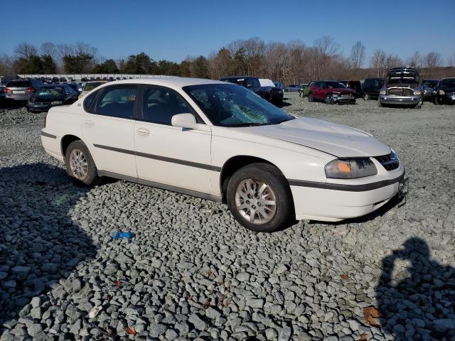 2G1WF52E459311709 - 2005 CHEVROLET IMPALA WHITE photo 4