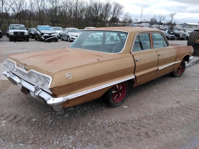 31869K107240 - 1963 CHEVROLET IMPALA GOLD photo 4