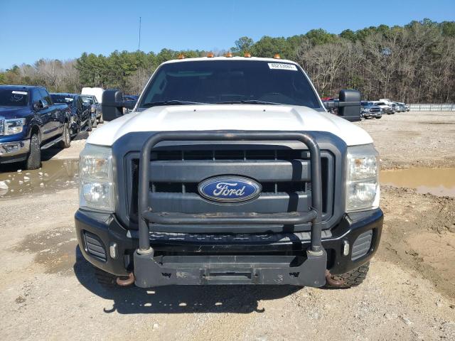 1FT8W3BT5CEC98935 - 2012 FORD F350 SUPER DUTY WHITE photo 5