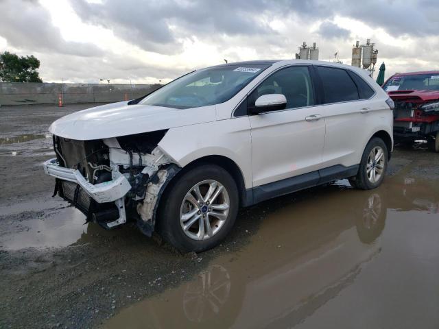 2FMPK4J94GBC42923 - 2016 FORD EDGE SEL WHITE photo 1